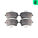 OPTIMAL Piduriklotsi komplekt,  ketaspidur BP-12242