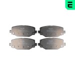 OPTIMAL Piduriklotsi komplekt,  ketaspidur BP-12608