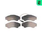OPTIMAL Piduriklotsi komplekt,  ketaspidur BP-95901