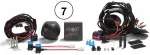 järelhaagise juhtmekomplekt (arv klemmi: 7) CITROEN JUMPY, SPACETOURER; OPEL VIVARO C, ZAFIRA LIFE; PEUGEOT EXPERT, TRAVELLER; TOYOTA PROACE, PROACE VERSO 02.16-
