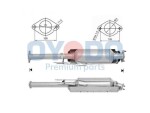 Oyodo Tahmafilter /  DPF filter (kübemefilter) 20N0018-OYO