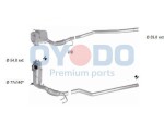 Oyodo Tahmafilter /  DPF filter (kübemefilter) 20N0129-OYO