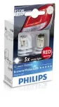 Pirn 12V/24V PHILIPS LED P21W BA15s punane 2tk 12898RX2
