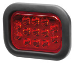 Pidurituli Hella LED ValueFit 12/24V, 164x117mm, 200mm kaabel, tagatule funkts.