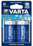 Patarei VARTA High Energy LR20 D 1,5V 2tk