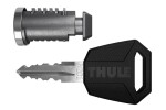 Lukukomplekt THULE One-võti süsteem, 4 lukku/2 võtit