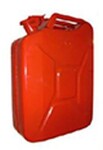 Autotarvik metallkanister 20L, punane
