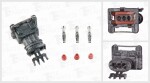 Pistik, pesa 3 PIN komplekt BMW / VAG / VOLVO / RENAULT /HYUN