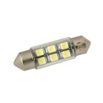 Pirn 12V 6 LED / 1 SMD, 36mm, 2tk.