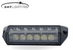 247LIGHTING 247-CA5767 / 12/24v ip67 r65 yellow flashing light
