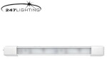LED 12/24V 900lm 570x28x13.5mm lülitiga