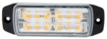 pinnapealne 12LED kollane ECE65 12/24V IP69K