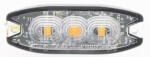 pinnapealne 3LED kollane ECE65 12/24V IP67