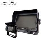 247LIGHTING 247-CA9770 / 12v/24v 7" screen, ip69 4pin 120° camera