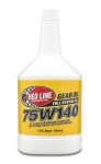 Võidusõidu määrded ja lisandid Red Line 75w-140 1 quart/0,95L