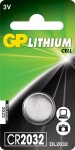 Patarei GP CR2032 3V litium 20,0x3,2mm