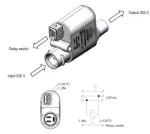Relee RK3121, 12-48V/1A käiv.takistusele remote väljund