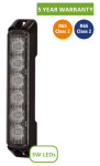 Vilkur Haztec 6LED pinnapealne, vertikaal, R65, Class2 kollane