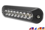 Vilkur ECCO pinnapealne 8LED kollane, ECE65 12-24V