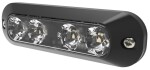 Vilkur ECCO pinnapealne 4LED sinine, ECE65 12-24V XTP4BB