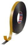 Teip kahepoolne 50mx19mm PE, MUST