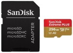 Mälukaart Sandisk extreme plus 256GB klass 10 U3 V30