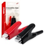 krokodillid 25A 2tk (pikkus 7,5cm)