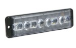 HAZTEC HAZ-4-10026-BR / surface mounted 12led dual blue/red r65 slimline