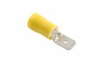 Elektritarvik, materjal Plaatpistik 6,3x0,8mm kollane