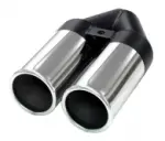 конец twin rondo 2,5" 2x80 mm L=240