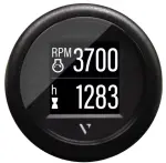 VL Flex 52 Marine 1.4" TFT 12/24V must korpus