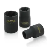 головка для снятия поврежденного болта toptu 1/2" dr. 21 мм