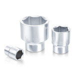 торцевая головка 6-гранная, разъeм / шпиндель: 3/4", размер метр: 45 mm, Длина.: 66 mm, тип наконечник: короткая, тип: B, отделка: chrom сатин