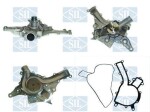 SIL PA933A / water pump, with gasket fits: mercedes c (cl203), c t-model (s202), c t-model (s203), c (w202), c (w203), clk (a208), clk (a209), clk (c208), clk (c209), cls (c219) 2.4-5.5 12.96-
