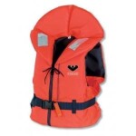Päästevest Viking lukuga oranzh 100N 70-90 kg