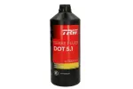 Pidurivedelik DOT5.1 1L [kuiv: 269°C, märg: 187°C, viskoossus: 810mm²/sec.] SAE J1703, ISO/DIN 4925