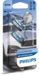 PHILIPS  Hõõgpirn WhiteVision ultra W5W 12V 5W Klaassokliga lamp 12961WVUB2