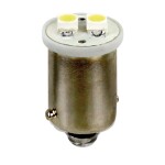 Pirn hyper LED BA9S 2SMD valge 2tk