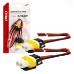Pistikupesad keraamilised H8/H9/H11 2tk Amio
