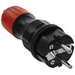 Elektripistik, tüüp: ümmargune, pistiku tüüp: E/F (uni-schuko), kaitseklass: IP54, liin: Professional, pinge: 230 V