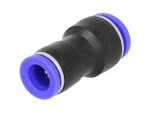 PNEUMATICS PNE11-1216 / tekalan connectors adapter/reduction/gray/straight, wire 16x2/12x1.5, plastic, quantity in package: 10pcs