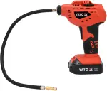 püstol rehvide, pallide, madratsite jms pumpamiseks akuga  18V 2,0AH