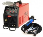 poolautomaatne keevitusaparaat MIG/MAG, min vool keevitamisel: 30A, max vool keevitamisel: 200A, võimsus nimi: 6,2kW, pinge: 230V, meetod keevitamisel: FLUX / MIG-MAG / MMA