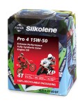 mineraalne 4T mootoriõli SILKOLENE PRO 4 15W50 4l, API SN JASO MA-2 sünteetiline bio-degradable pakend; ester