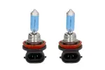 лампа галоген, 2шт., H8, Ultra белый, 12V, max. 35W, Цвет светлый белый, max. 5000K, тип разъeм PGJ19-1, не подходит для использования на дорогах общего пользования, содержит 2 горелка