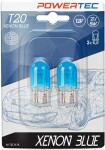 12v t20 pirn 21/5w w21/5w xenon blue powertec blister 2tk m-tech