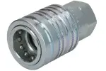 FASTER PV 12 GAS F / hydraulic connection socket, connection type: push-in 1/2 inch bspp 75i/min iso stardard: 1179-1