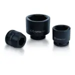 торцевая головка ударная 6-гранная 1”, размер метр: 90mm, короткая, Длина. 108mm
