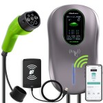 Qoltec EV laadimisjaam 2-in-1 Type2|22kW|3 faasi|5m|220V-480 V