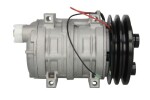 TCCI QP21XD-2166 / air conditioning compressor qp21xd, mounting type direct, roller diameter 145mm, roller type a2, 12v (without oil)